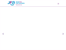 Tablet Screenshot of jfla.org